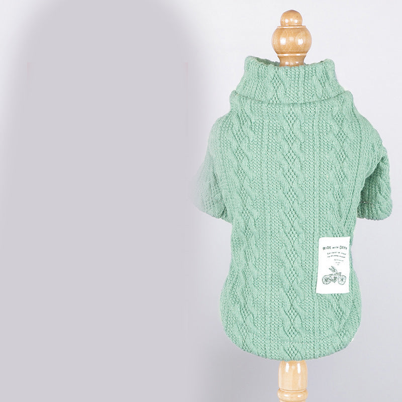 Pet Warm Sweater Cozy Knitted Winter Wear