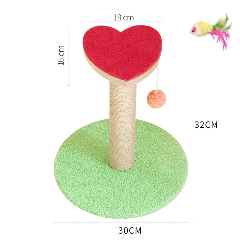 Pet Nail Grinding And Teasing Toy For Indoor Pets