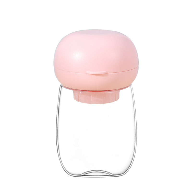 Portable Pet Water Bottle With Feeding Bowl For Outdoor Travel