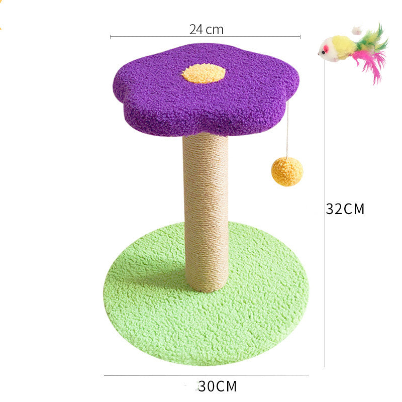 Pet Nail Grinding And Teasing Toy For Indoor Pets