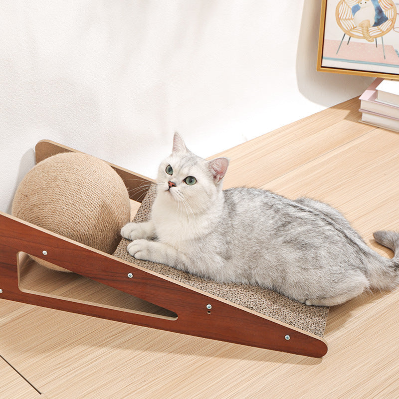 Pet Corrugated Paper Scratching Board Toy