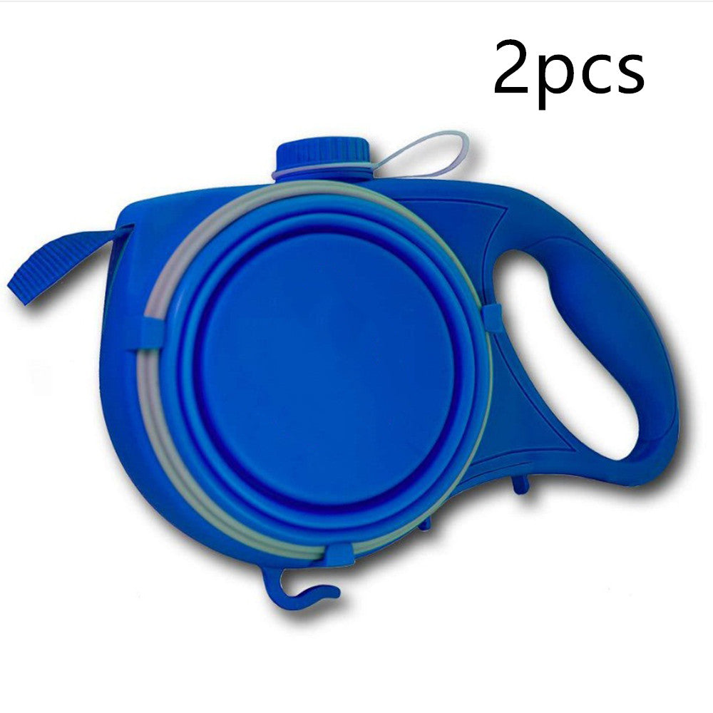 Automatic Retractable Portable Pet Leash Multifunctional Design