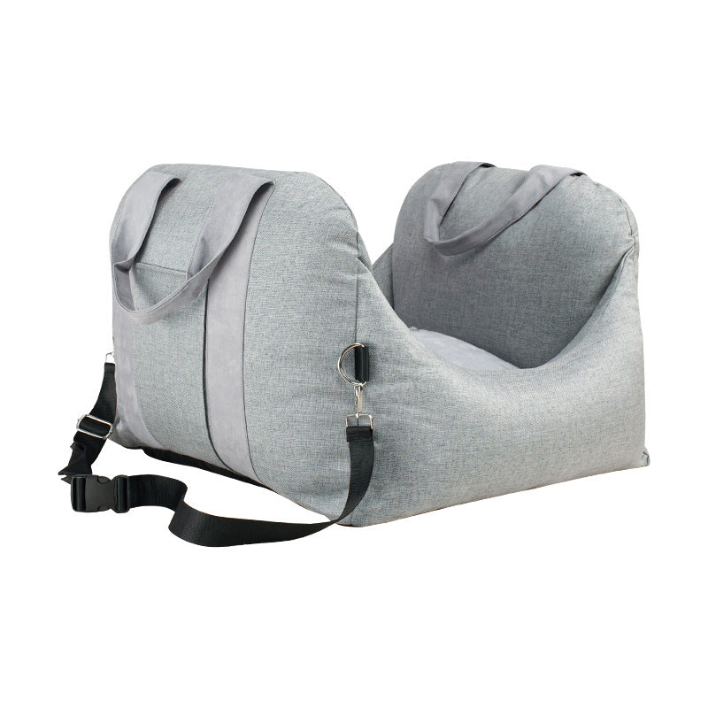 Detachable Washable Portable Pet Car Seat Carrier
