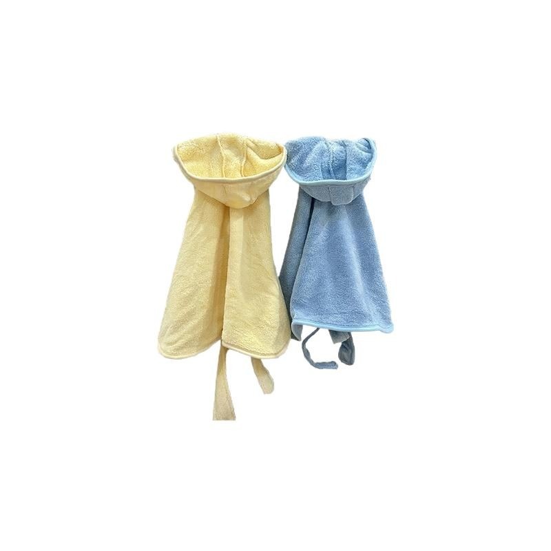 Pet Wearable Bathrobe Soft Coral Fleece Bath Towel