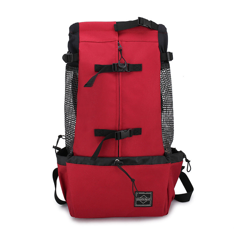 Pet Double Shoulder Travel Carrier Backpack For Pets