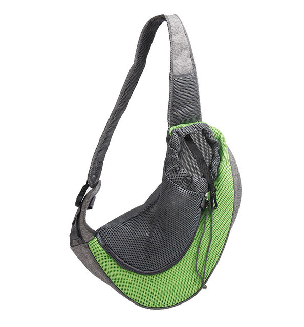 Mesh Oxford Pet Carrier Shoulder Bag For Travel