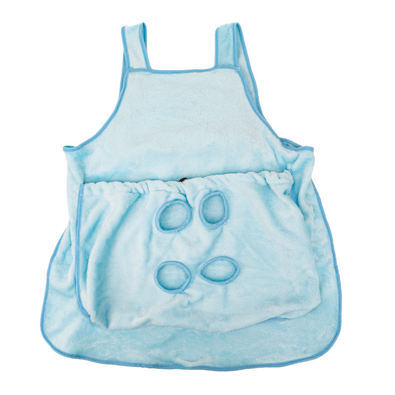 Plush Winter Pet Carrier Chest Bag Travel Sleeping Pouch