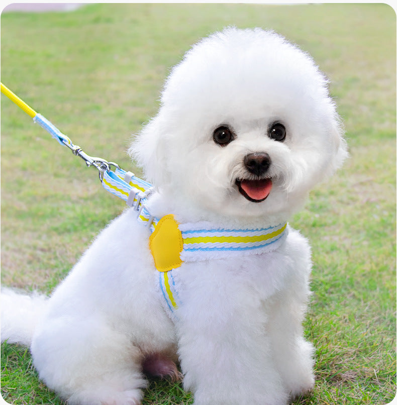 Breathable Chest Vest Pet Leash For Small And Medium Pets