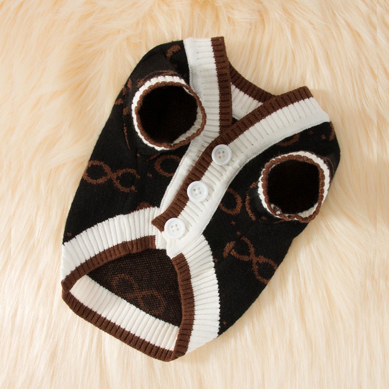 Pet Warm Knitted Sweater Cozy Winter Apparel