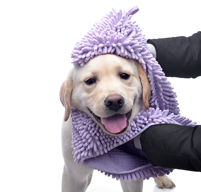 Pet Bath Towel Soft Absorbent Quick Drying Towel