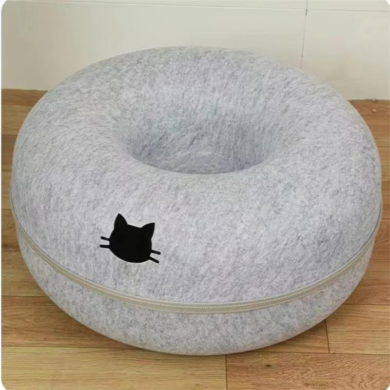 Comfortable Round Pet Tunnel Sleeping Bed