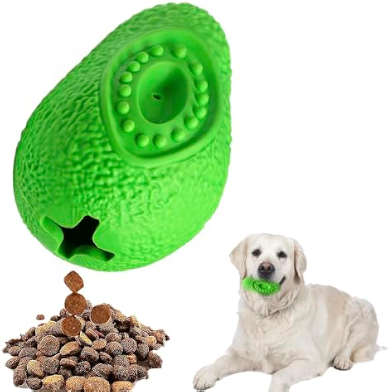 Durable Indestructible Rubber Chew Toy For Pets