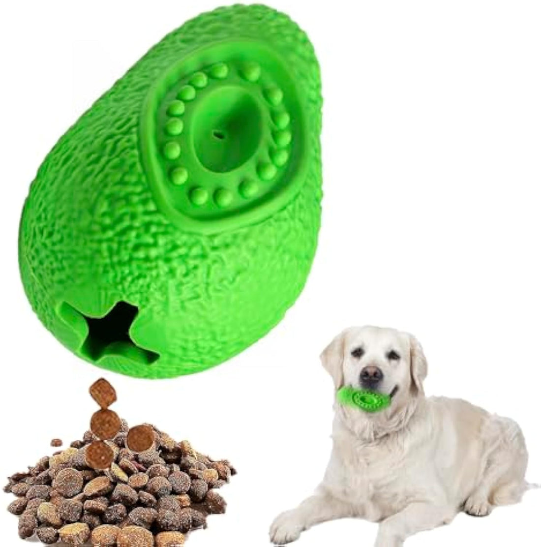 Durable Indestructible Rubber Chew Toy For Pets