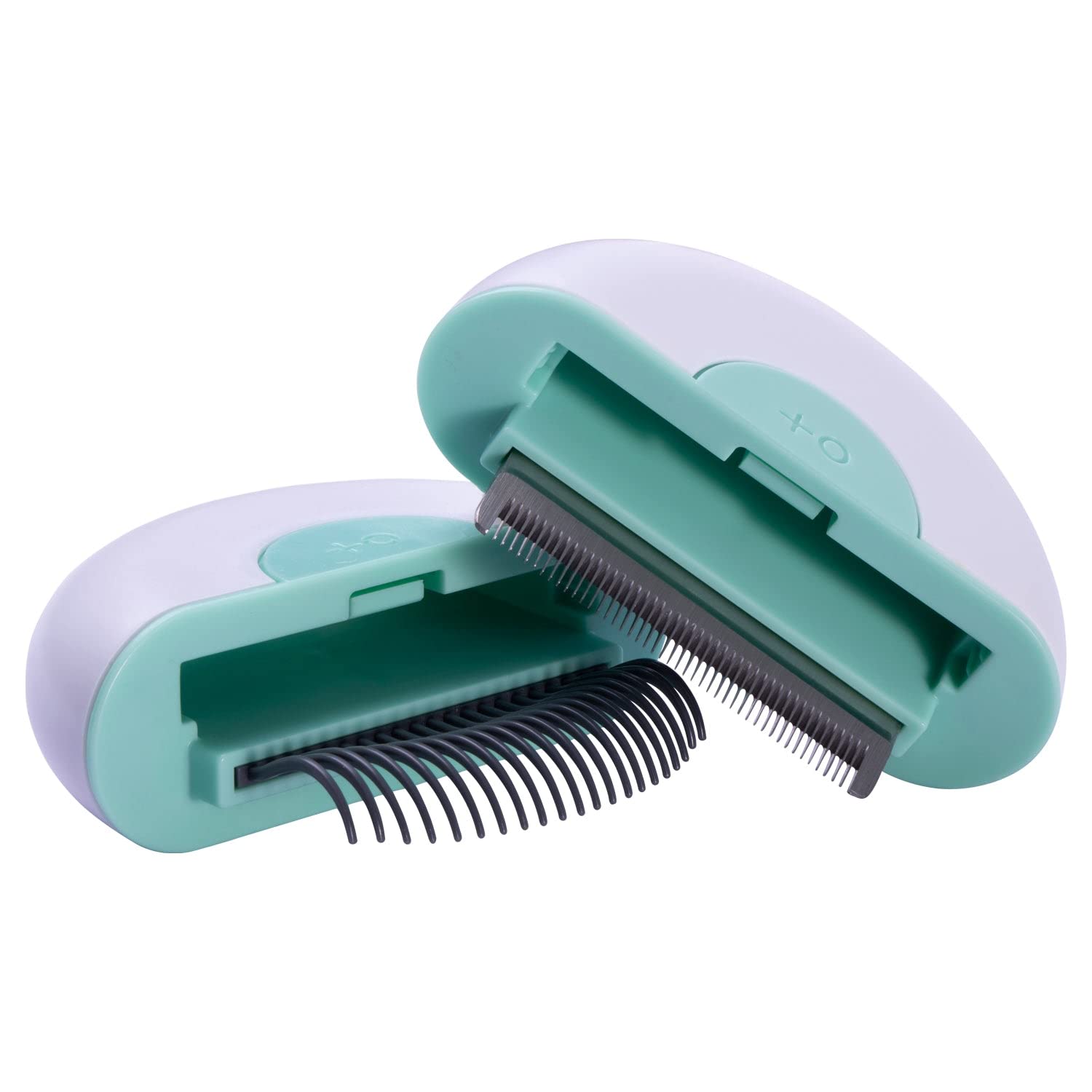 Steel Pet Grooming Comb For Mat Removal And Shedding Control