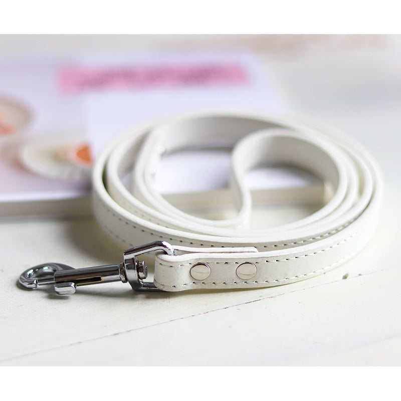 Pet Leash Collar Adjustable Walking Control Strap