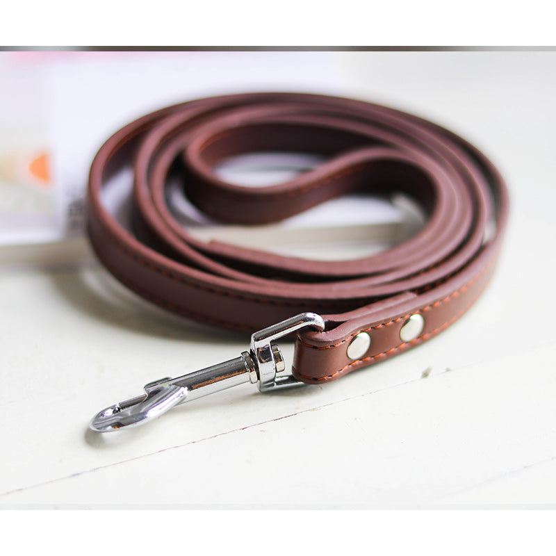 Pet Leash Collar Adjustable Walking Control Strap