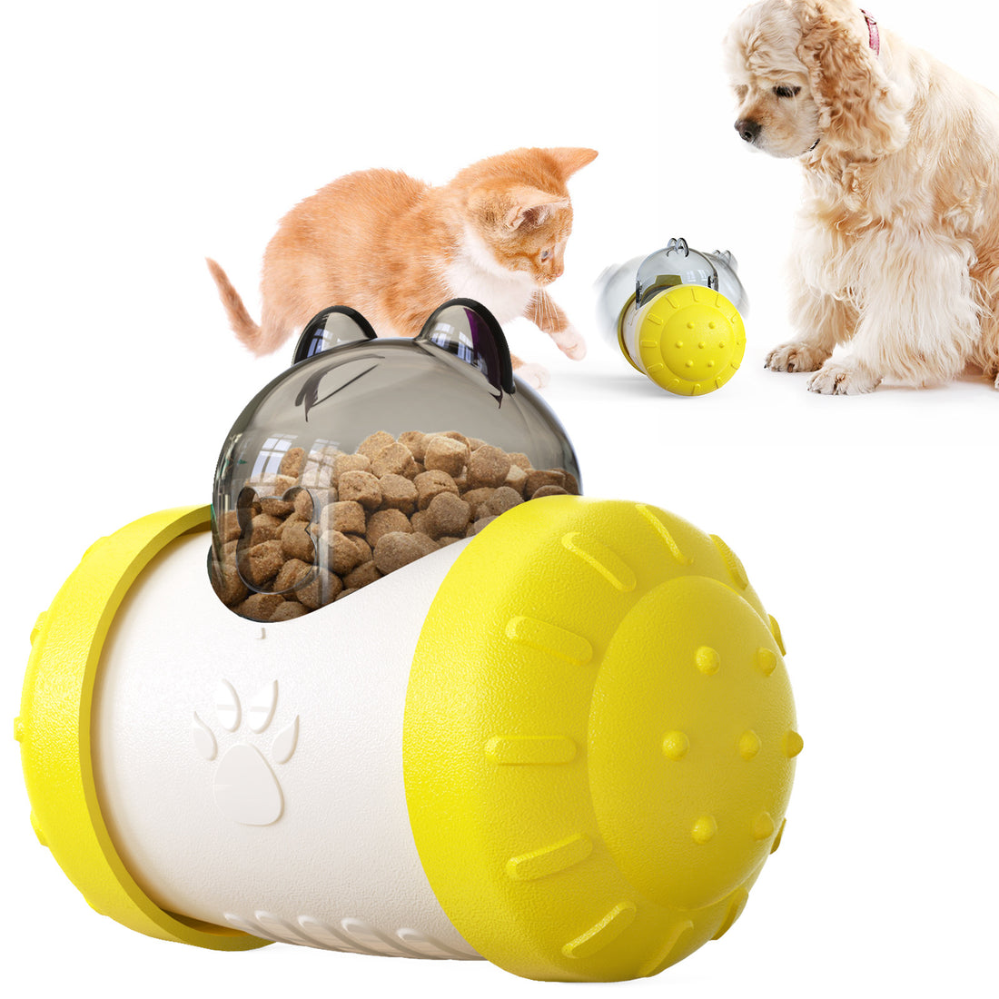 Interactive Pet Treat Dispensing Puzzle Feeder Ball Toy