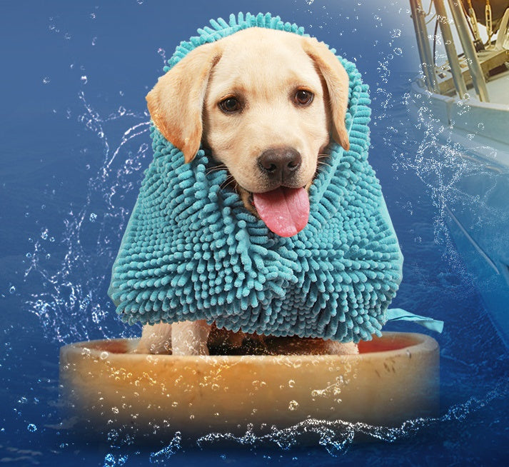 Pet Bath Towel Soft Absorbent Quick Drying Towel