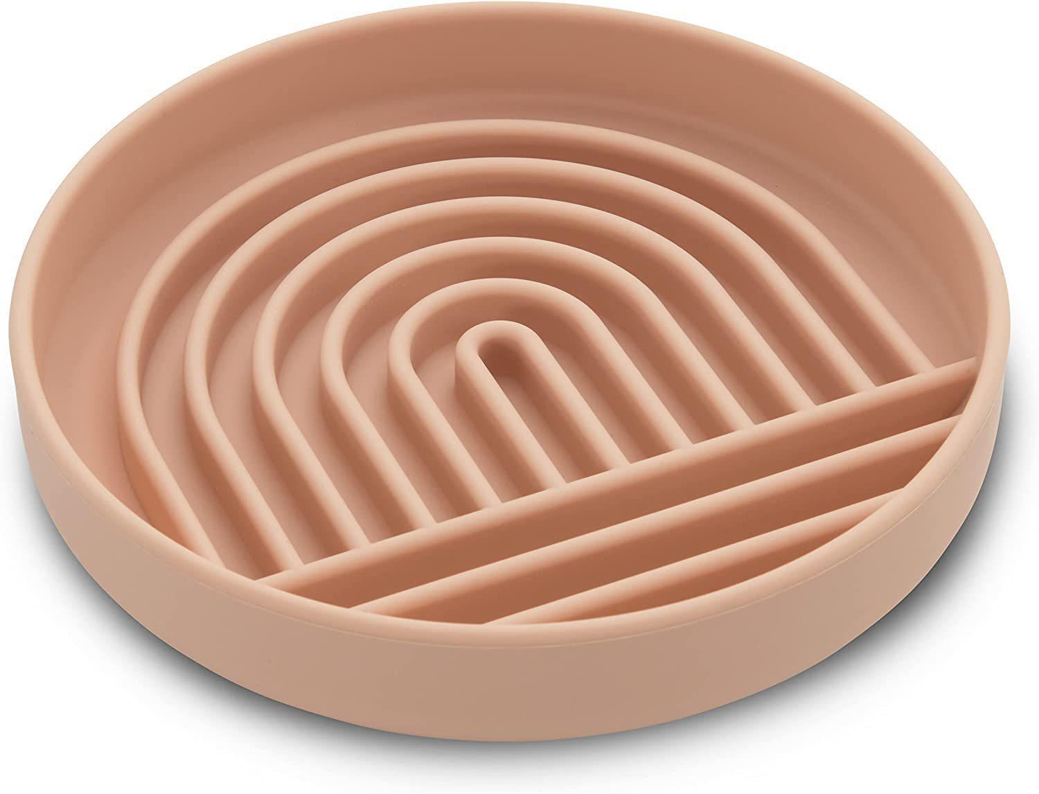 Pet Fashion Slow Feeding Bowl Anti Gulping Food Dish