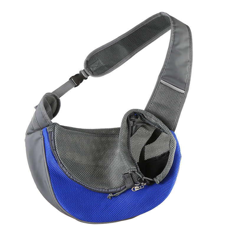 Mesh Oxford Pet Carrier Shoulder Bag For Travel