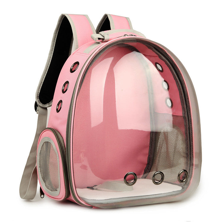Portable Pet Backpack Carrier Bubble Space Capsule Design Rucksack