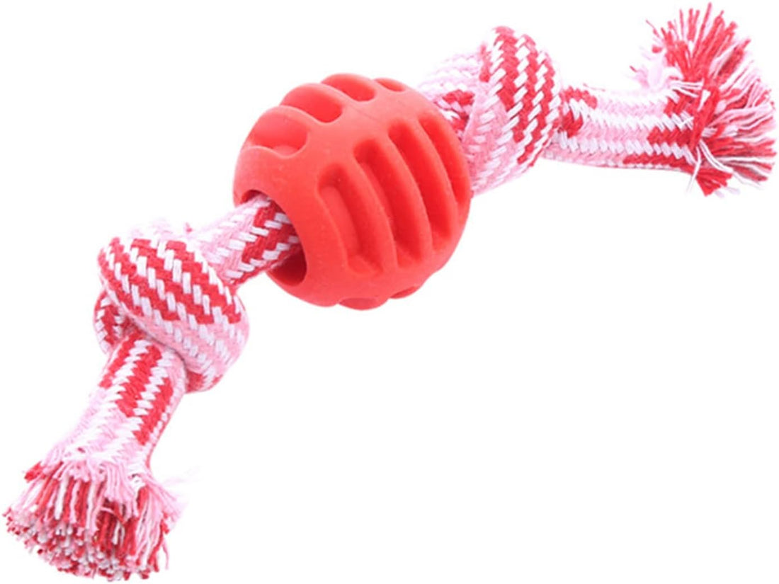 Durable Soft Rope Chew Dental Cleaning Oral Health Pet Toy Blue