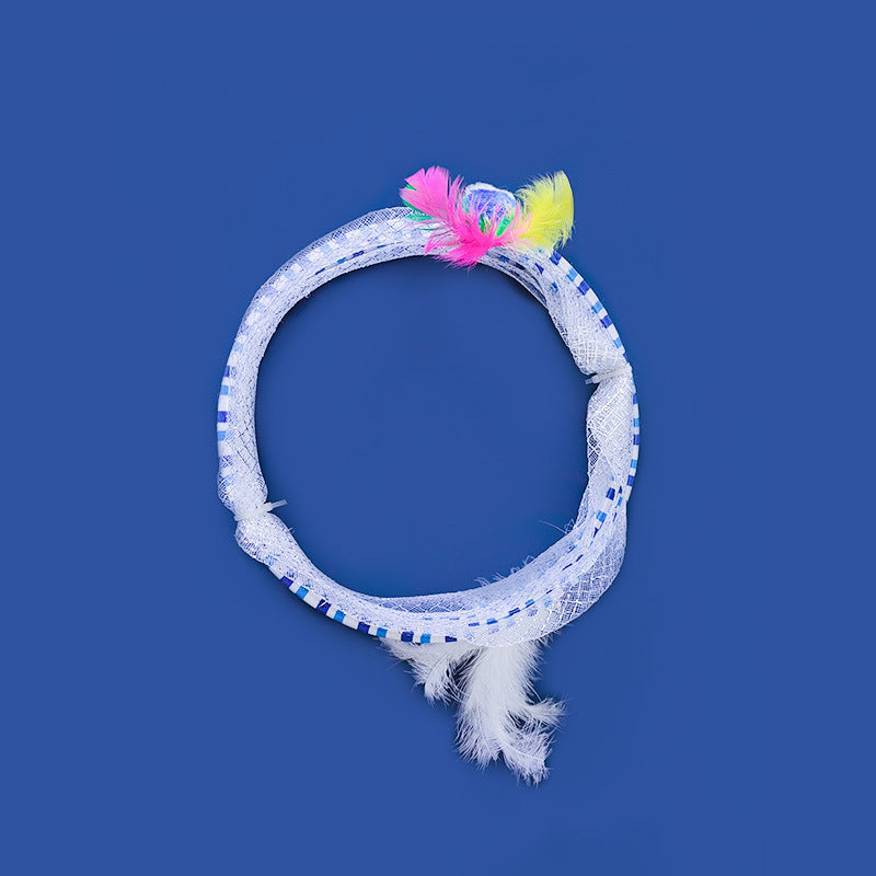 Foldable Pet Tunnel Toy With Compact Storage Design