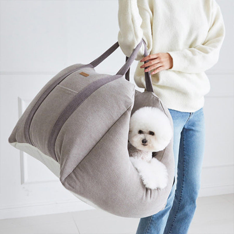 Pet Waterproof Car Carrier Seat Travel Safety Bed
