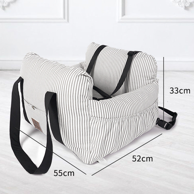 Pet Travel Safety Car Carrier For Secure Transport Comfort