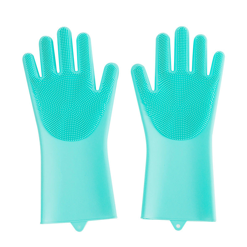 Silicone Pet Grooming Glove Brush For Bath And Massage Care