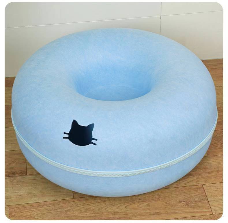 Comfortable Round Pet Tunnel Sleeping Bed