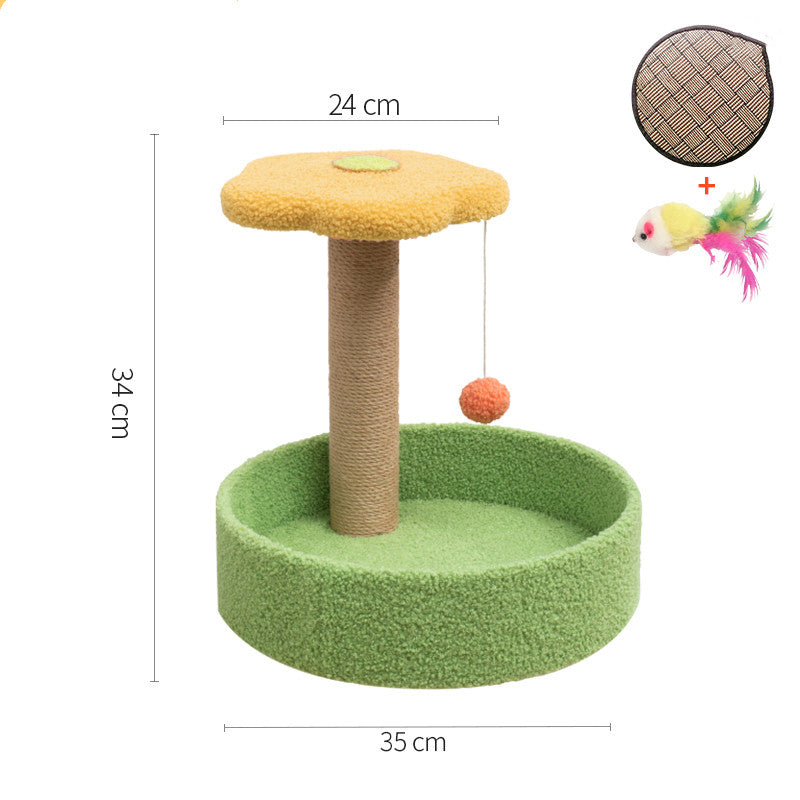 Pet Nail Grinding And Teasing Toy For Indoor Pets