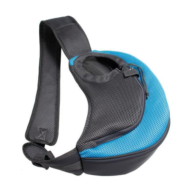 Mesh Oxford Pet Carrier Shoulder Bag For Travel
