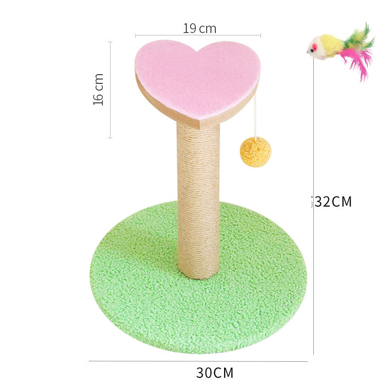 Pet Nail Grinding And Teasing Toy For Indoor Pets
