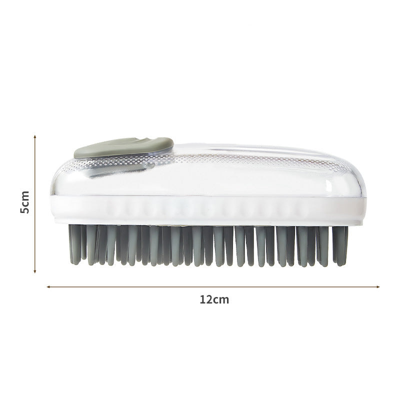 Silicone Pet Bath Brush For Massage And Deep Cleaning Care