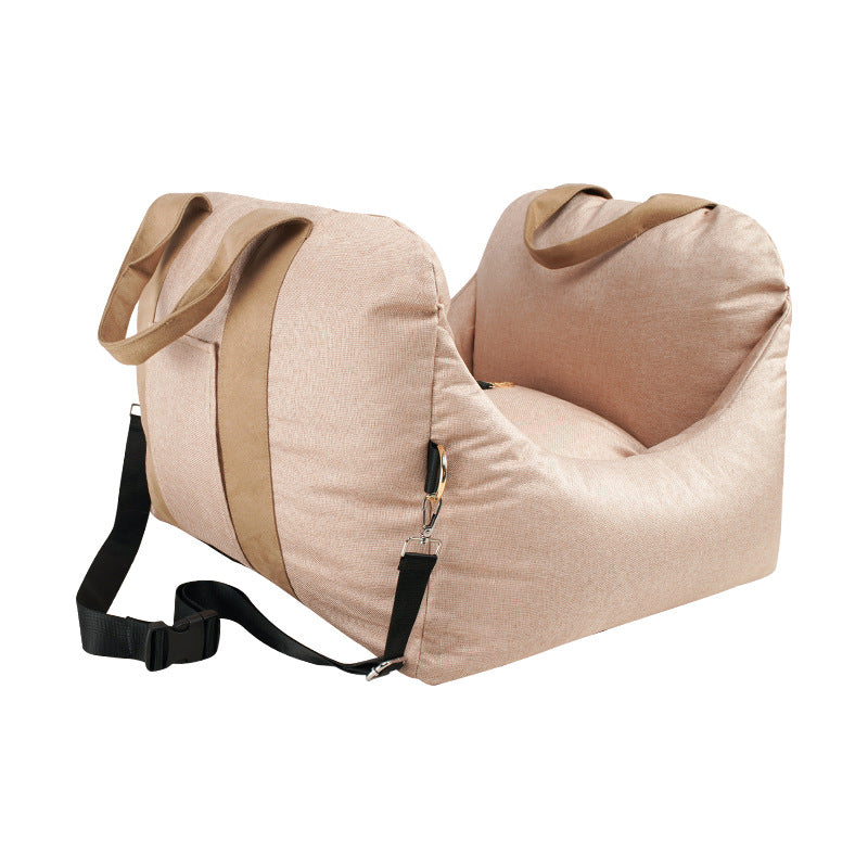 Detachable Washable Portable Pet Car Seat Carrier