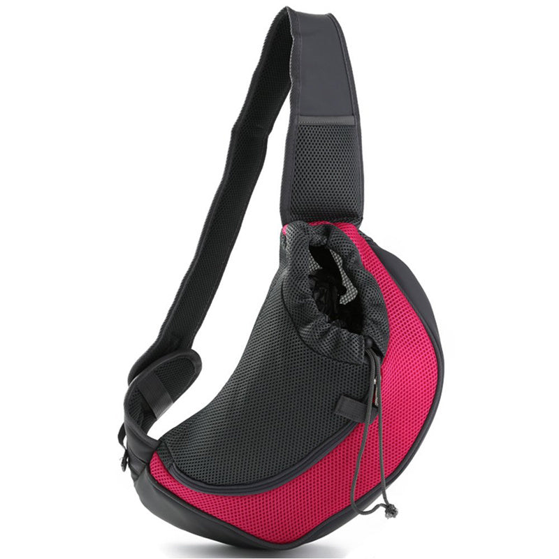 Mesh Oxford Pet Carrier Shoulder Bag For Travel