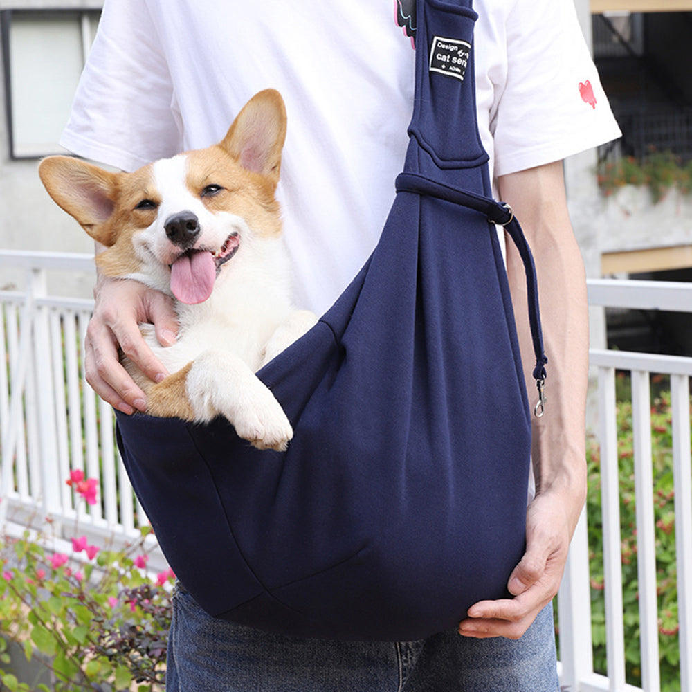 Portable Pet Carrier Shoulder Bag For Travel Comfort And Outdoor Use