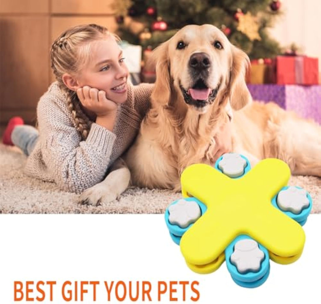 Interactive Pet Puzzle Feeder Toy Slow Feeding IQ Training