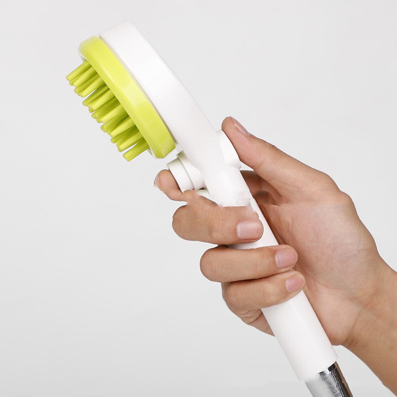 Pet Massage Comb Bath Brush Shower Head Cleaning Tool