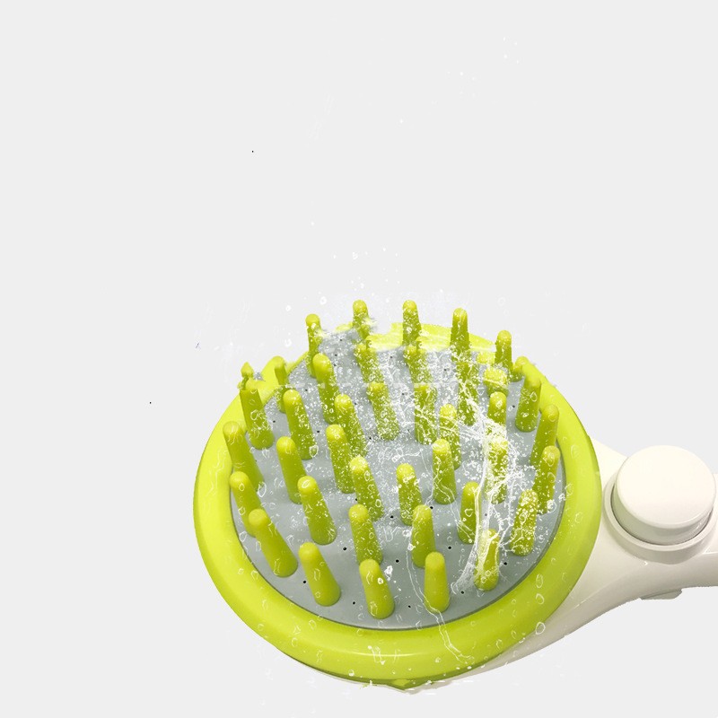 Pet Massage Comb Bath Brush Shower Head Cleaning Tool