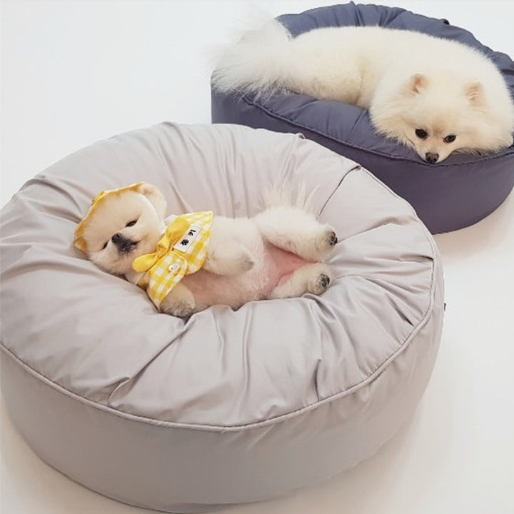 Moisture Proof Dustproof Washable Large Round Pet Bed