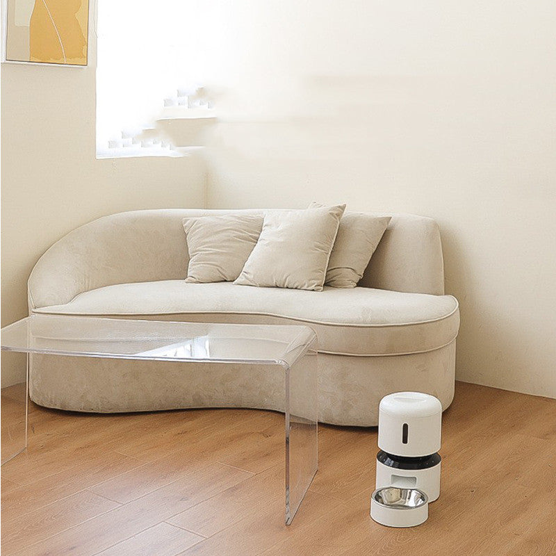 Automatic Capsule Pet Feeder With Double Bowl