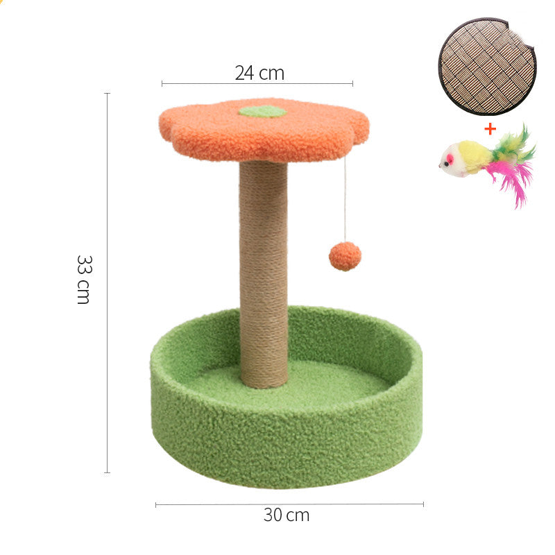Pet Nail Grinding And Teasing Toy For Indoor Pets