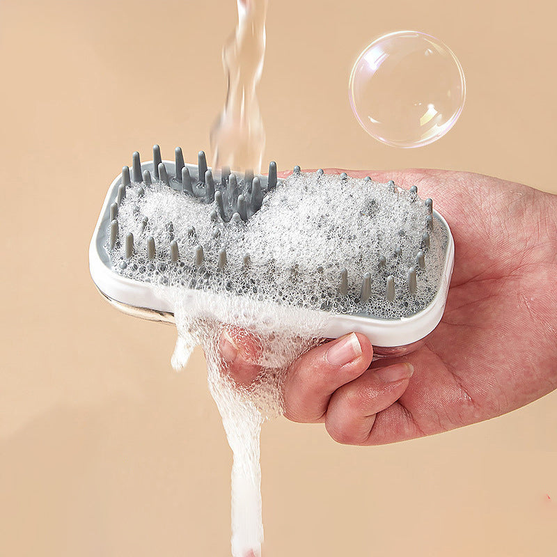 Silicone Pet Bath Brush For Massage And Deep Cleaning Care