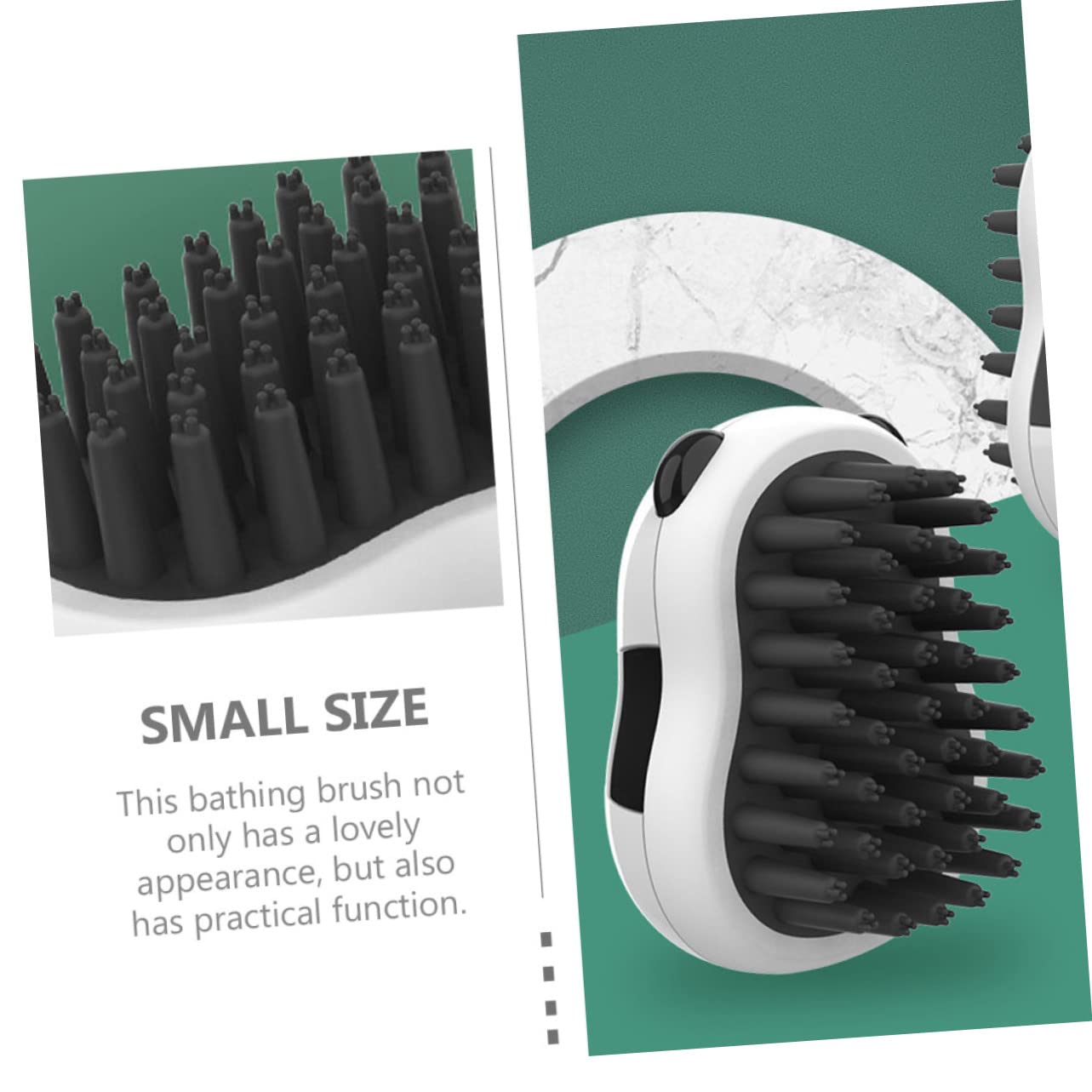 Pet Grooming Bath Brush Cleaning Glove Hair Removal Tool
