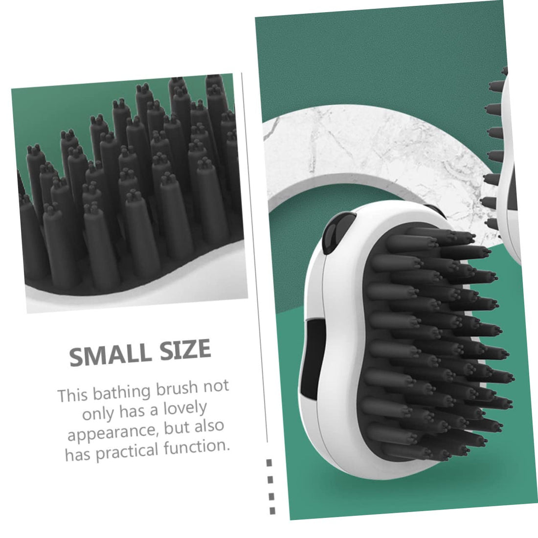 Pet Grooming Bath Brush Cleaning Glove Hair Removal Tool