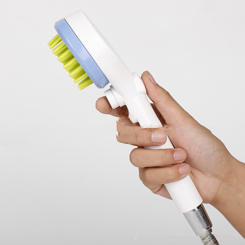 Pet Massage Comb Bath Brush Shower Head Cleaning Tool