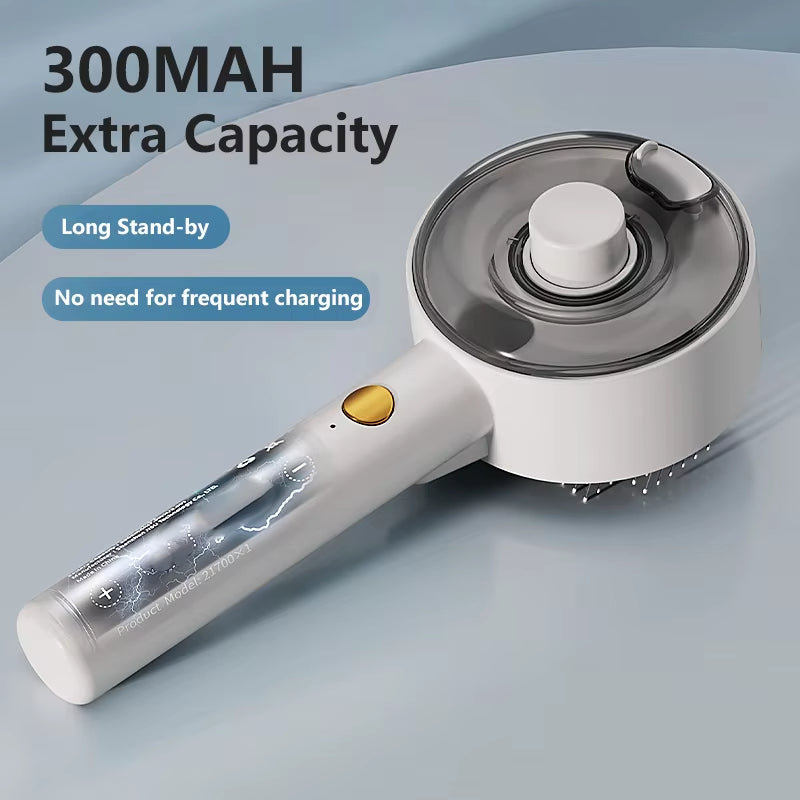 3-In-1 Electric Pet Steam Brush And Massage Comb