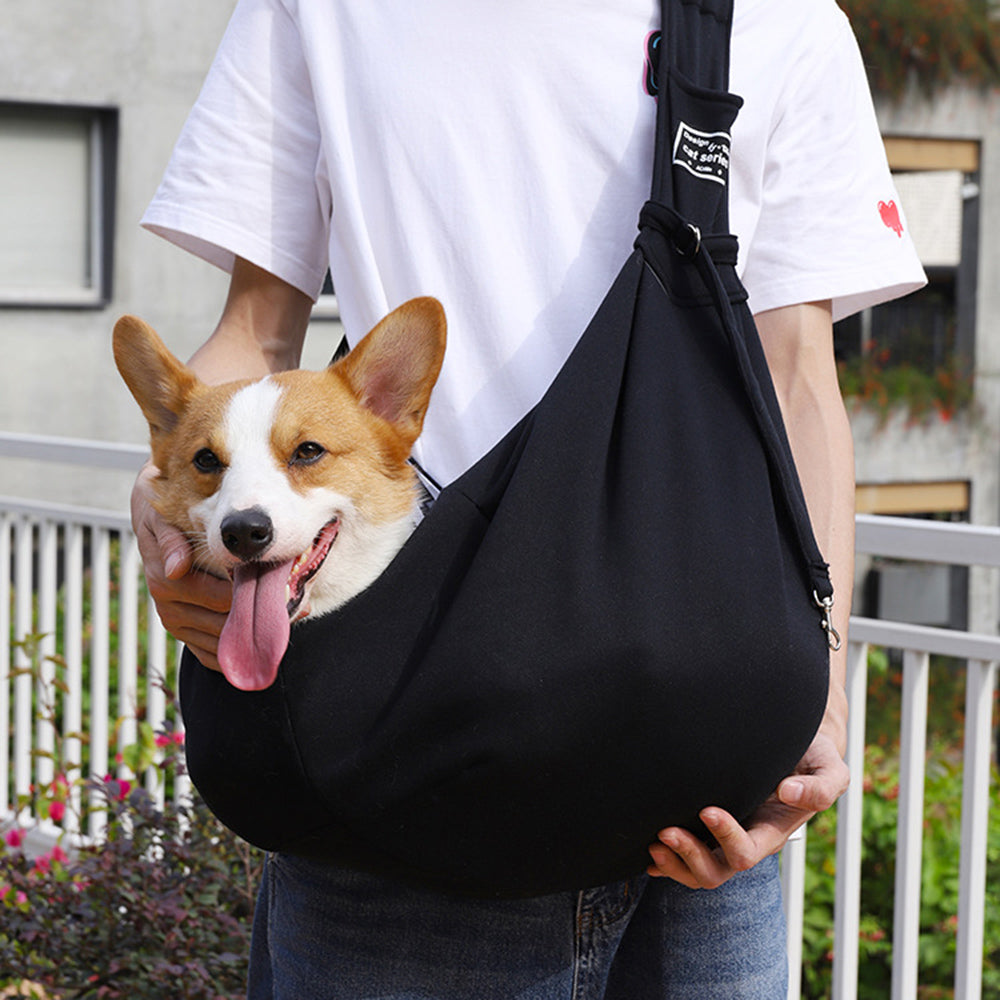 Portable Pet Carrier Shoulder Bag For Travel Comfort And Outdoor Use